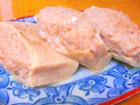 ☆ボリュームおかず☆高野豆腐のたっぷり肉詰め